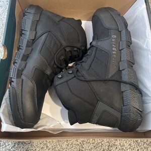 Mens Wolverine black sneakers, size 13